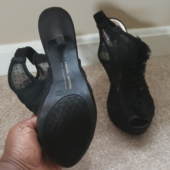 Sexy Sheer 5.5 in. High Heel Sandal - Picture 3 of 4